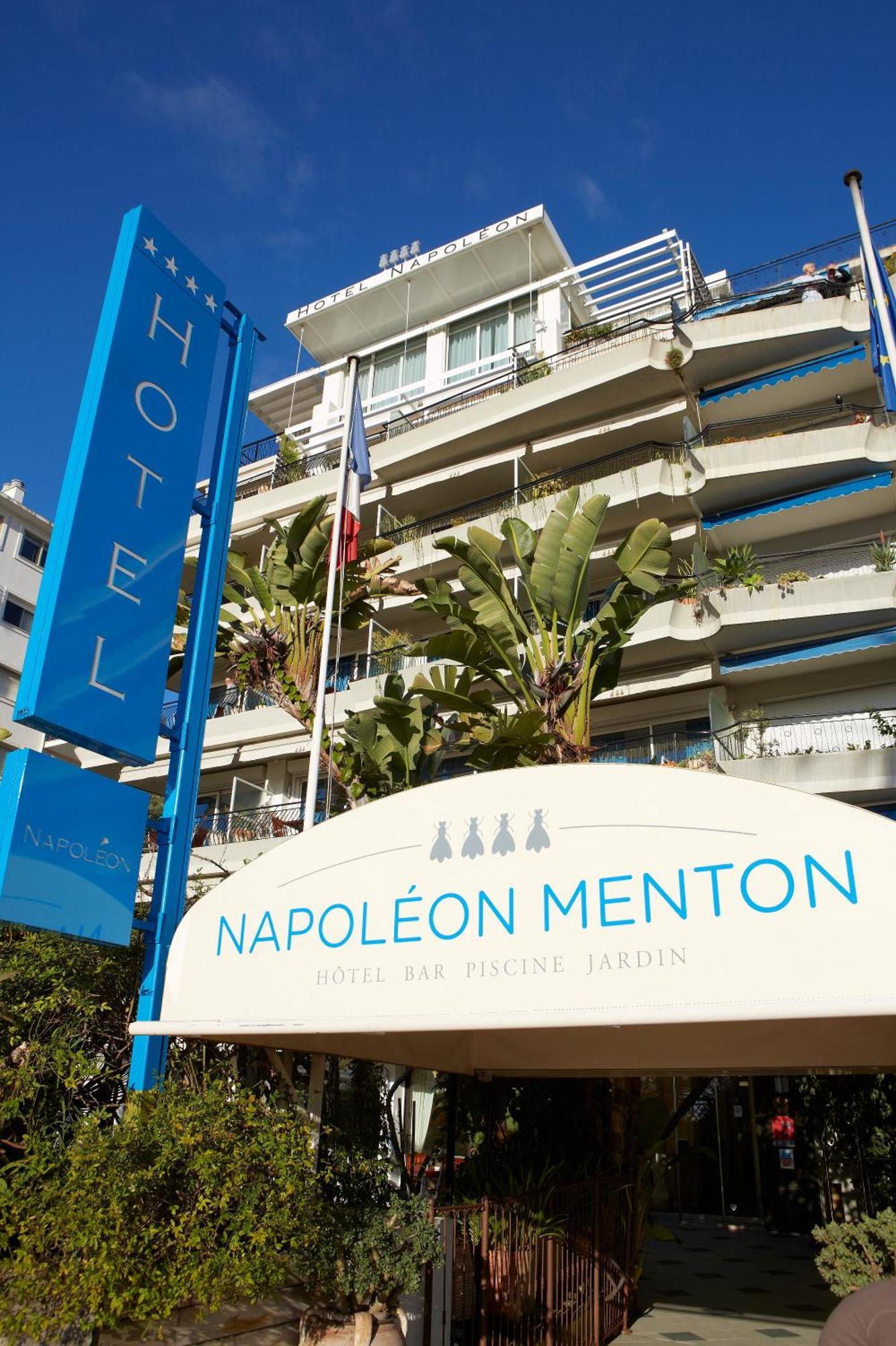 Hotel Napoleon Ментона Экстерьер фото